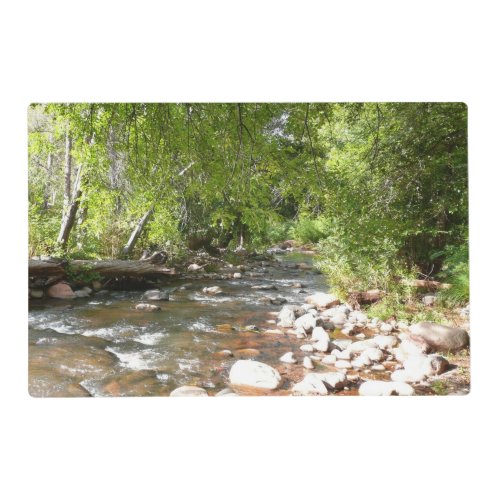 Oak Creek II in Sedona Arizona Nature Photography Placemat