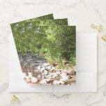 Oak Creek II in Sedona Arizona Nature Photography Pocket Folder