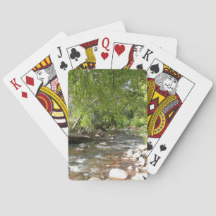 Oak Creek II in Sedona Arizona Nature Photography Poker Cards