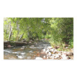 Oak Creek II in Sedona Arizona Nature Photography Rectangular Sticker