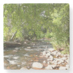 Oak Creek II in Sedona Arizona Nature Photography Stone Coaster