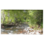 Oak Creek II in Sedona Arizona Nature Photography Table Card Holder