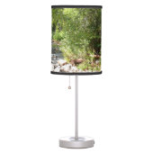 Oak Creek II in Sedona Arizona Nature Photography Table Lamp (Right)