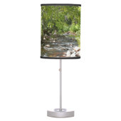 Oak Creek II in Sedona Arizona Nature Photography Table Lamp (Front)