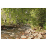 Oak Creek II in Sedona Arizona Nature Photography Wood Poster