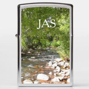 Oak Creek II in Sedona Arizona Nature Photography Zippo Lighter