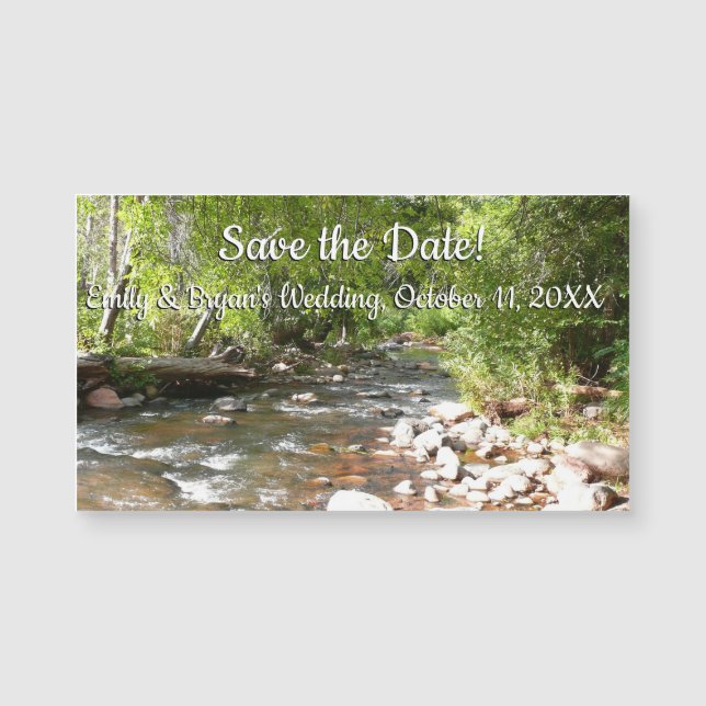 Oak Creek II in Sedona Arizona Save the Date (Front)