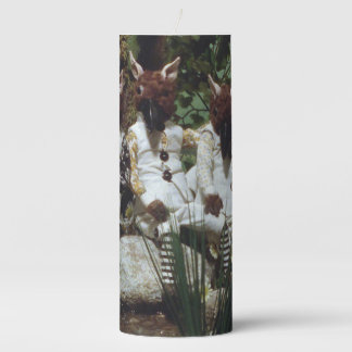 Oak Dwellers - Blood Tea & Red String Pillar Candle