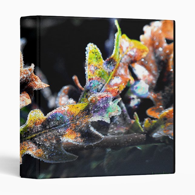 Oak Fairy Frosting 3 Ring Binder (Front/Spine)