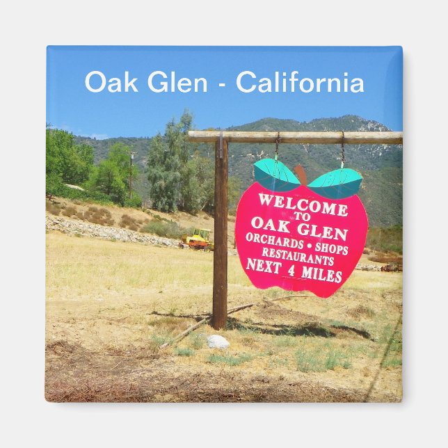 Oak Glen/California Magnet! Magnet (Front)