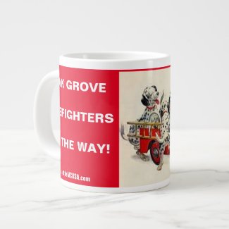 Oak Grove Firefighters On The Way Giant Coffee Mug