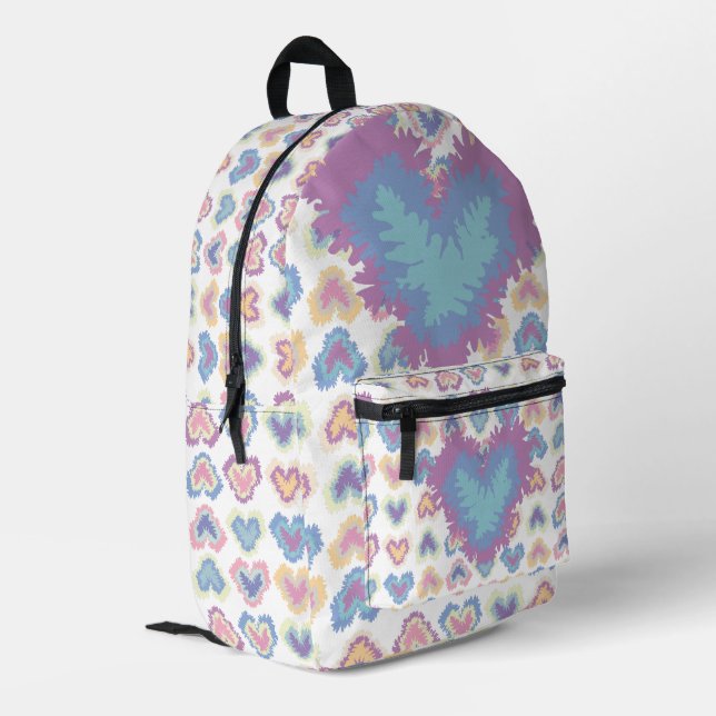 OAK HEART / CORAZON DE ROBLE BY MASANSER PIXELAT PRINTED BACKPACK (Back Corner Left)