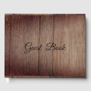 Oak Image Guest Book