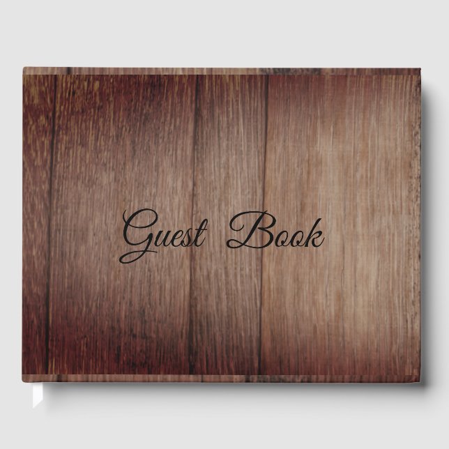 Oak Image Guest Book (Front)