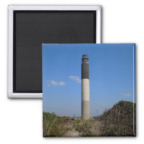 Oak Island Lighthouse North Carolina Magnet