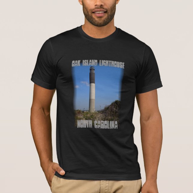 Oak Island Lighthouse, North Carolina T-Shirt (Front)