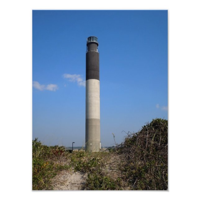 Oak Island Lighthouse Photo Print (Front)
