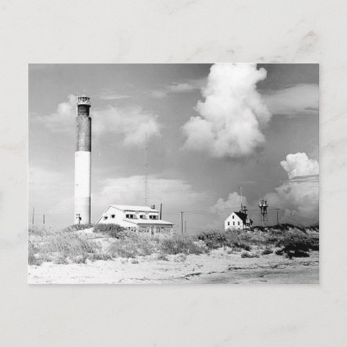 Oak Island Lighthouse Postcard