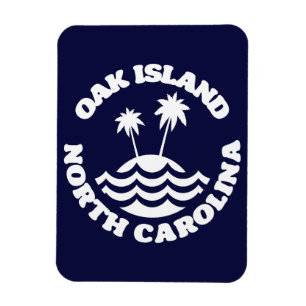Oak Island,North Carolina Magnet