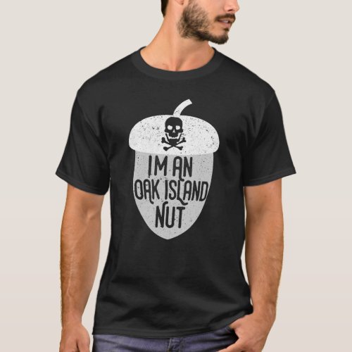 Oak Island Nut Funny Vintage Templar Knight Myster T_Shirt