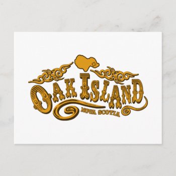 Oak Island Saloon Postcard by TurnRight at Zazzle