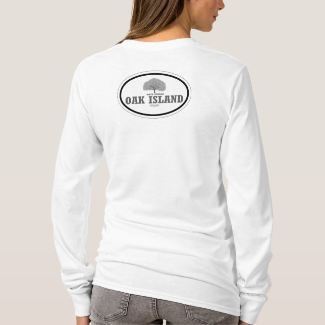 Oak Island. T-Shirt (Back)