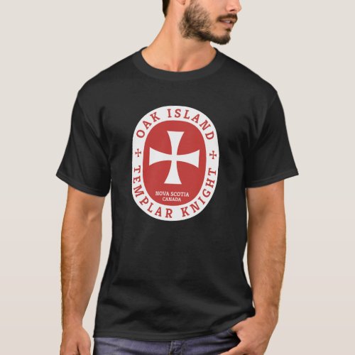 Oak Island Templar Knights Treasure T_Shirt