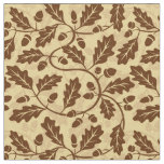 Oak leaf acorn background fabric