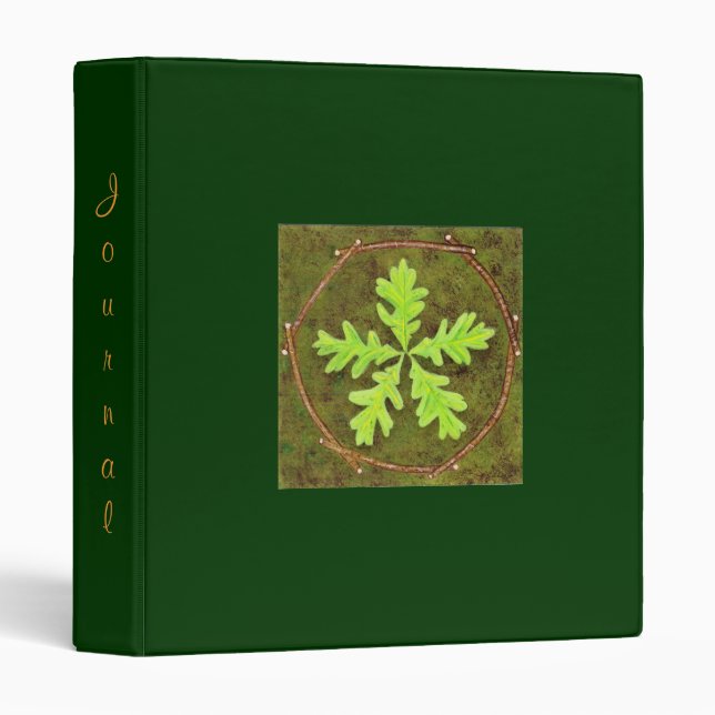 Oak Leaf Binder (Front/Spine)
