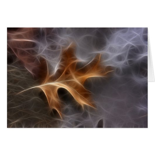 Oak Leaf on Ice Cards (Front Horizontal)