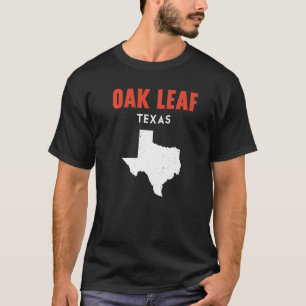Oak Leaf Texas USA State America Travel Texas   T-Shirt