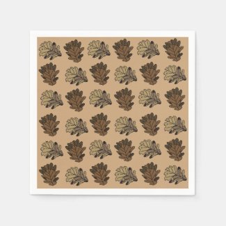 Oak Leaves Autumn Nature Party