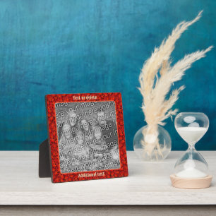Oak Leaves Nature Art Create Your Own Photo Plaque