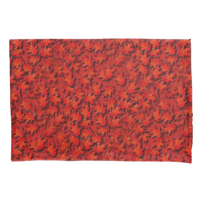 Oak Leaves Nature Art Pattern      Pillow Case (Front)