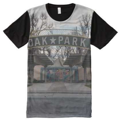 Oak Park (Sacramento, California) All-Over-Print T-Shirt