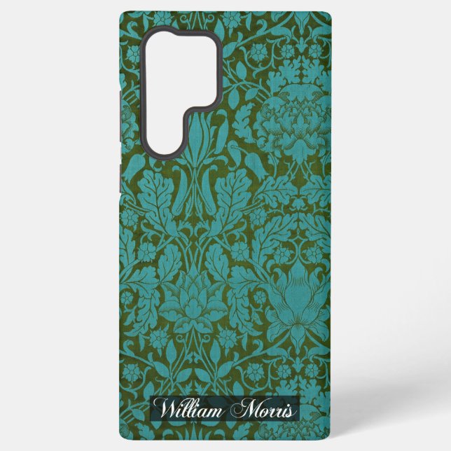 Oak pattern - William Morris Samsung Galaxy Case (Back)