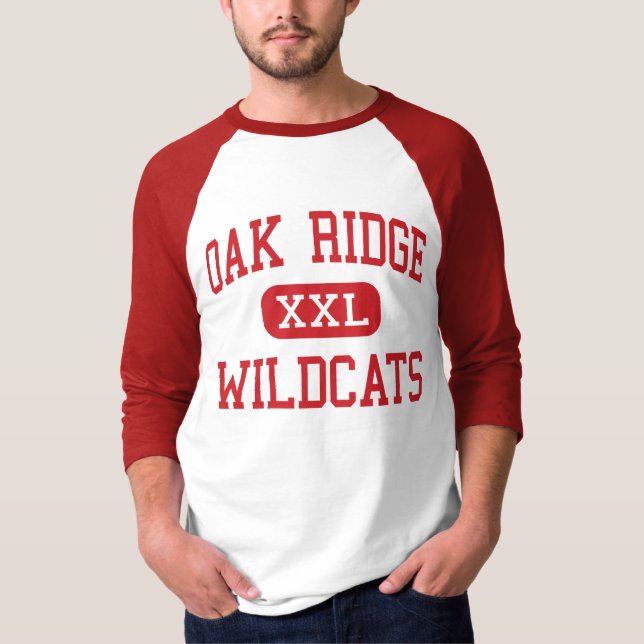 Oak Ridge - Wildcats - High - Oak Ridge Tennessee T-Shirt (Front)