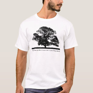Oak, The oak trees produce acorns once a year d... T-Shirt