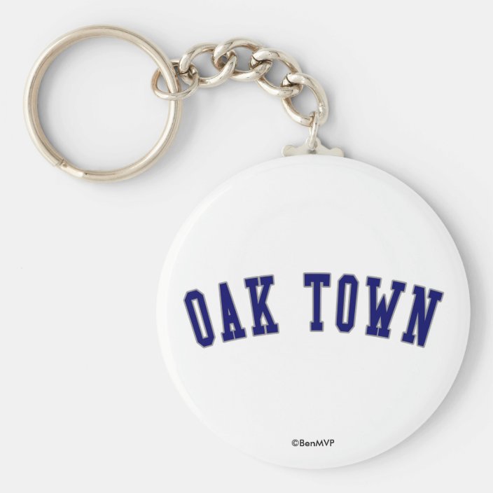 Oak Town Keychain