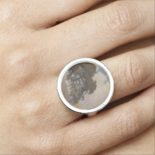 Oak Tree (1910) – Majestic Vintage Watercolor Ring