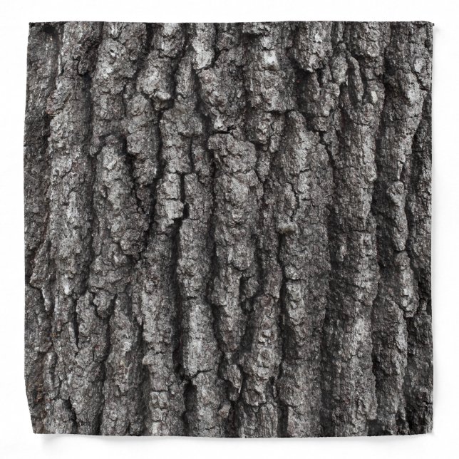 Oak Tree Bark Bandana (Front)