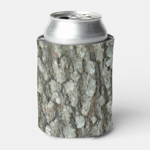 Oak Tree Bark Real Wood Camo Camouflage Can Cooler