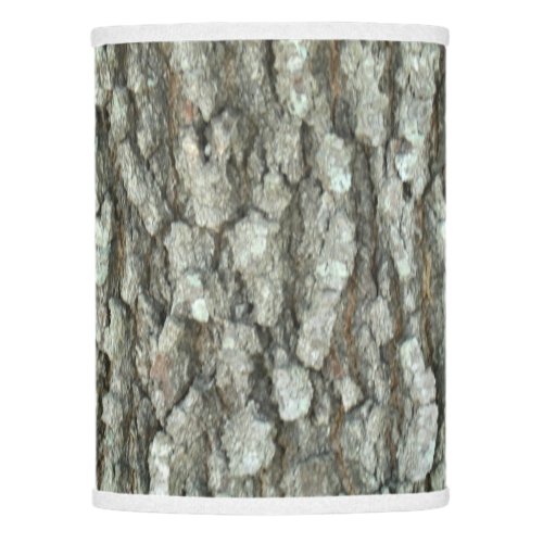 Oak Tree Bark Real Wood Camo Camouflage Lamp Shade