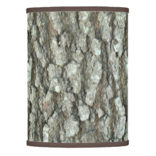 Oak Tree Bark Real Wood Camo Nature Camouflage Lamp Shade