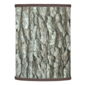 Oak Tree Bark Real Wood Camo Nature Camouflage Lamp Shade (Left)