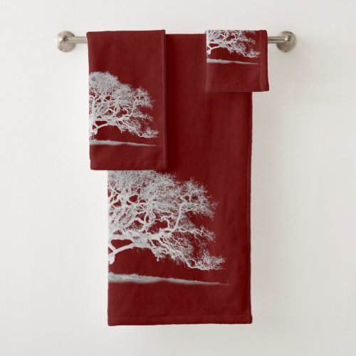 OAK TREE BATH TOWEL SET