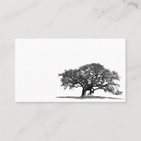 Oak Tree Business Card