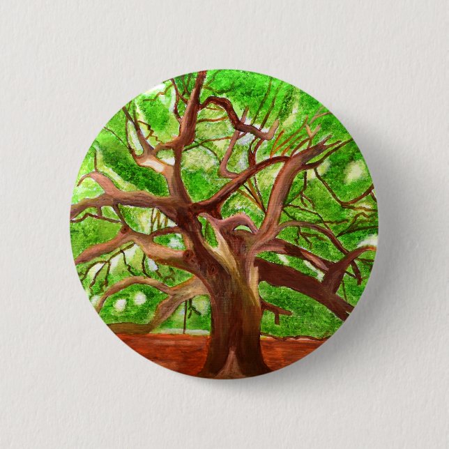 Oak Tree Button (Front)