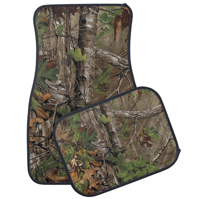 Oak Tree Camouflage Truck Car Floor Mat (Set)