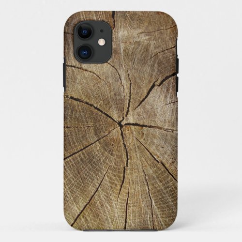 Oak Tree Cross Section iPhone SE55S Case